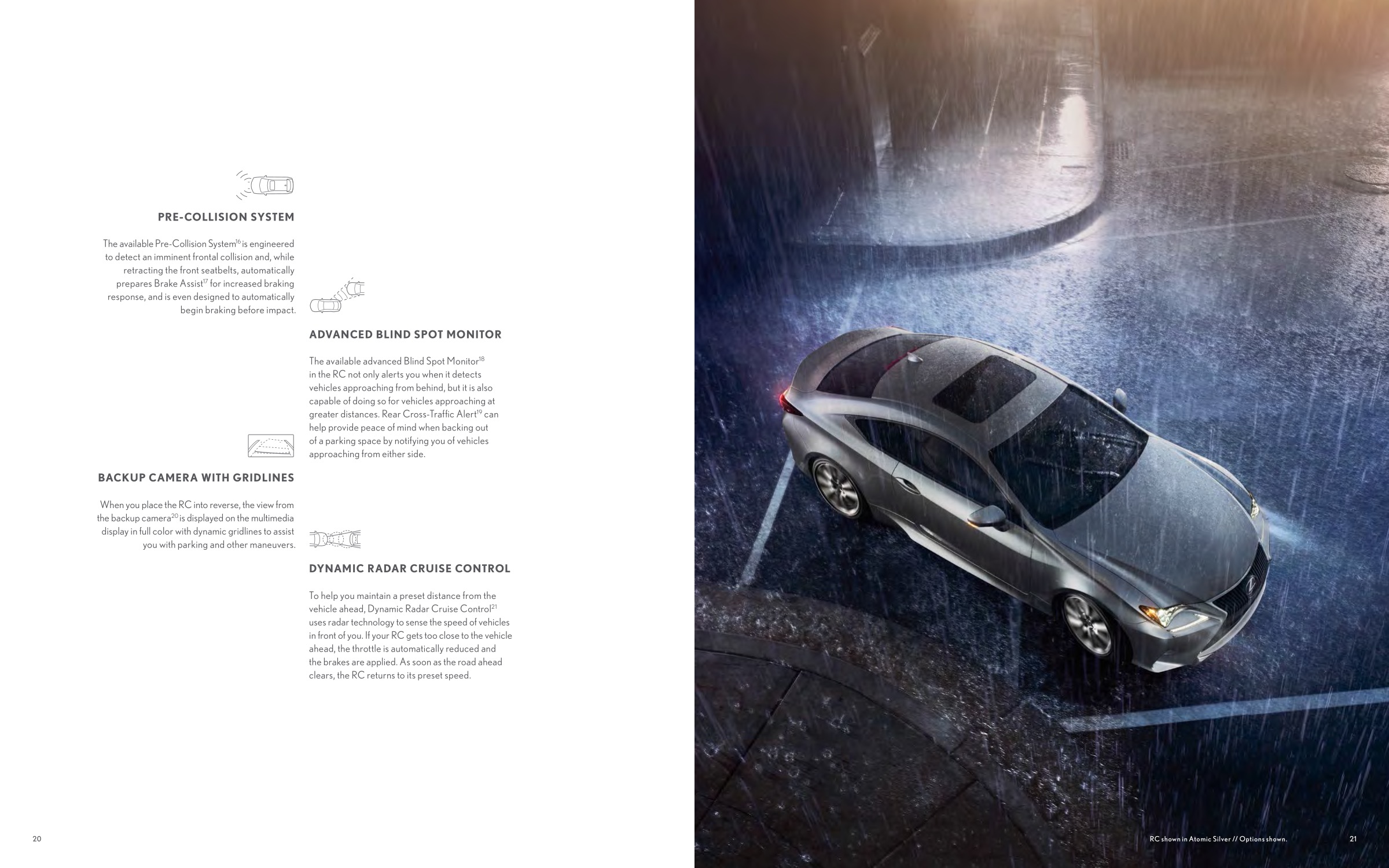 2016 Lexus RC Brochure Page 16